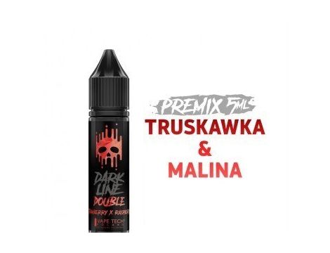 Premix Double Dark Line 5/15ml - Strawberry & Raspberry